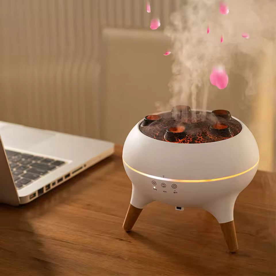 Luchtbevochtiger & Diffuser | Aromadiffuser met LED Licht & Timer | JellyTraum