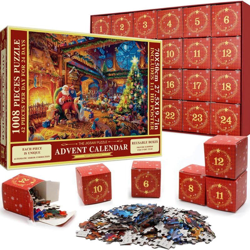 Jigsaw Adventskalender - 24 Dagen Aftellen