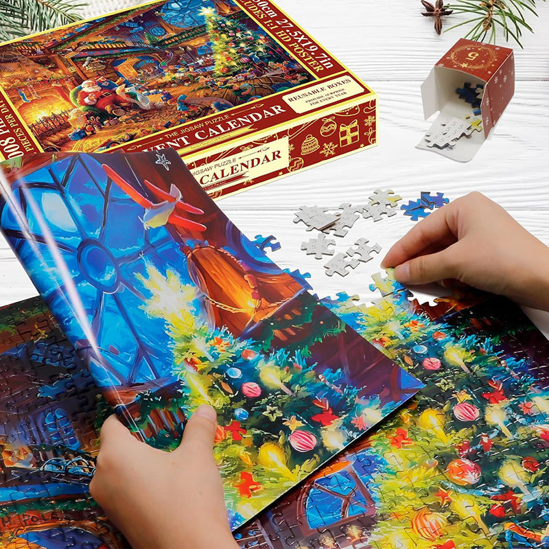 Jigsaw Adventskalender - 24 Dagen Aftellen