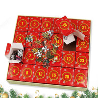 Kerstpuzzel Adventskalender - 24 Dagen Aftellen