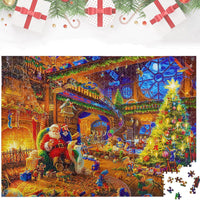 Kerstpuzzel Adventskalender - 24 Dagen Aftellen