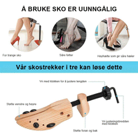 Houten Schoenenspanner - Verstelbaar en Duurzaam voor de Perfecte Pasvorm