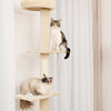 Compacte Verstelbare Kattenklimmer | Veilig en stijlvol met sisal krabpalen