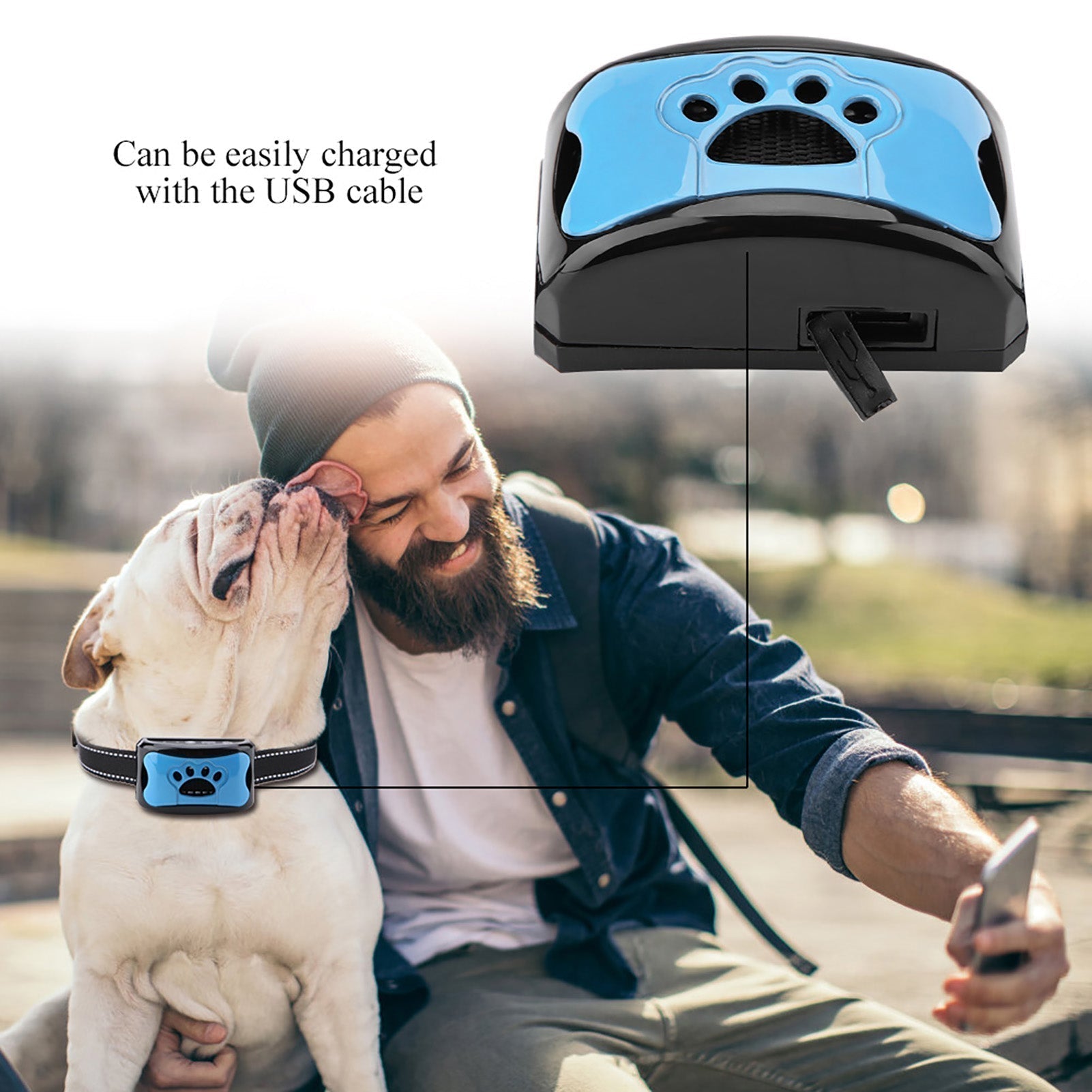 Anti-Blaf Halsband - Veilig | Effectief | Comfortabel