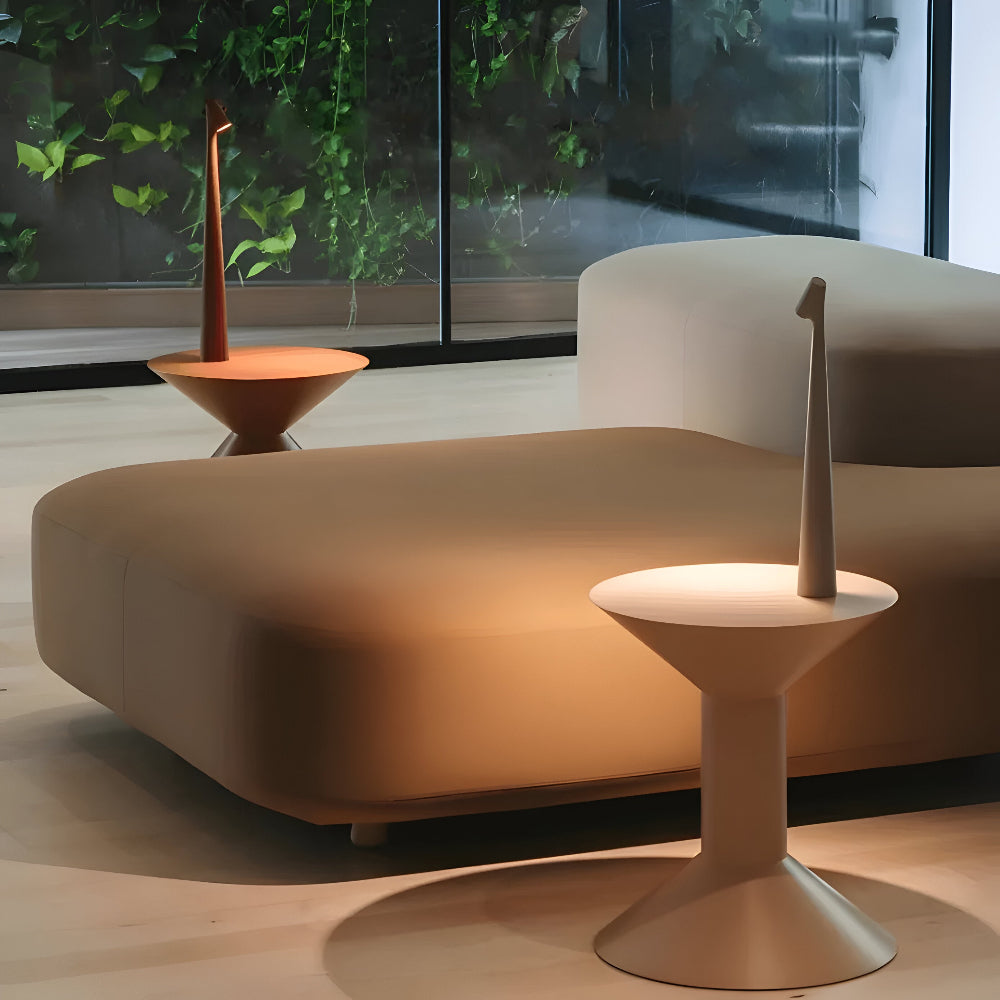 Draadloze LED Tafellamp | Lamp voor Woonkamer & Bureau | Moderne Accu Tafellamp | VivaLume