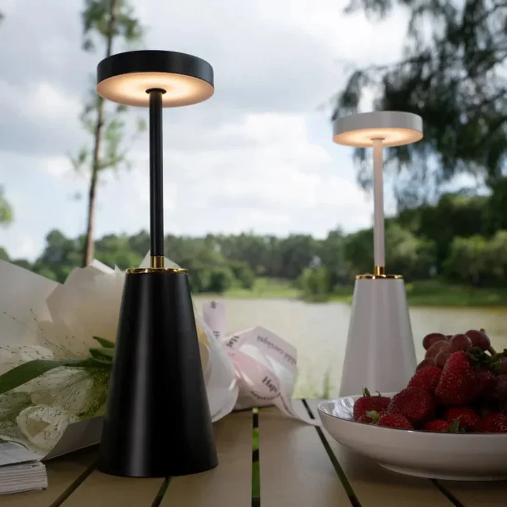 Draadloze Tafellamp | Nachtlamp met Touch | Dimmbare Lamp voor een Moderne Sfeer | AuraLume
