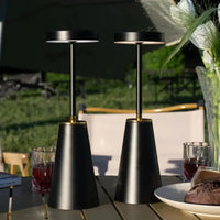 Draadloze Tafellamp | Nachtlamp met Touch | Dimmbare Lamp voor een Moderne Sfeer | AuraLume