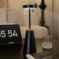 Draadloze Tafellamp | Nachtlamp met Touch | Dimmbare Lamp voor een Moderne Sfeer | AuraLume