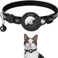 Kat Halsband met GPS Tracking en Reflectie, Verstelbaar