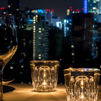 Kristallen Tafellamp VÉLORIA | Diamantoptiek & 360° Lichtspel | Draadloos & Oplaadbaar via USB | Tot 12 uur Lichtduur