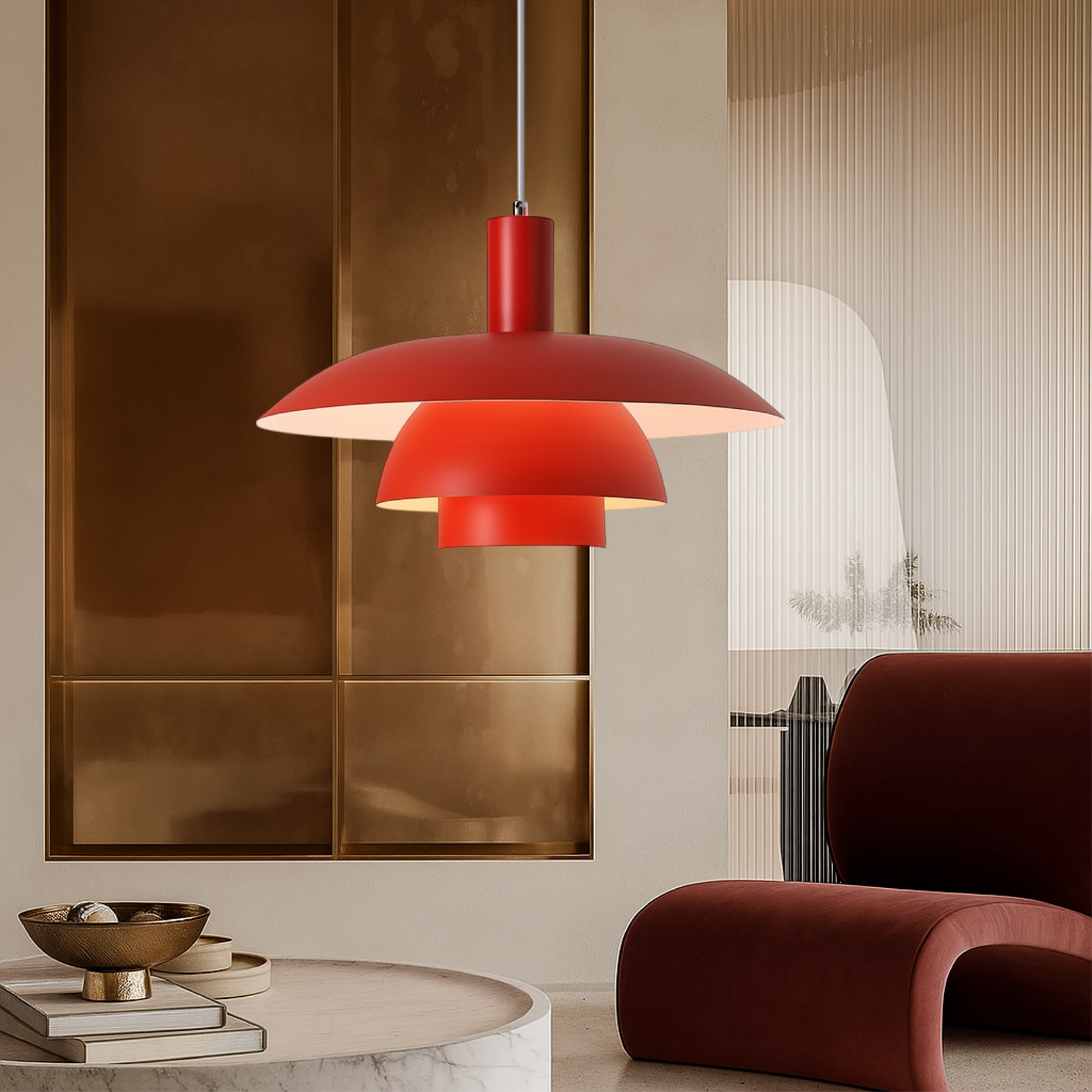 Irda's Deense Stijl Hanglamp