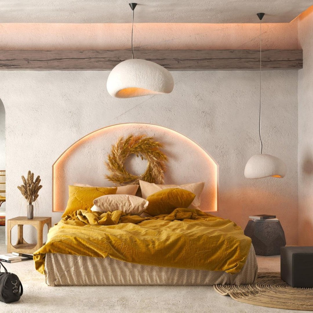 Wasabi Hanglamp – Gesculpteerd Koepelontwerp met Verstelbare Hoogte