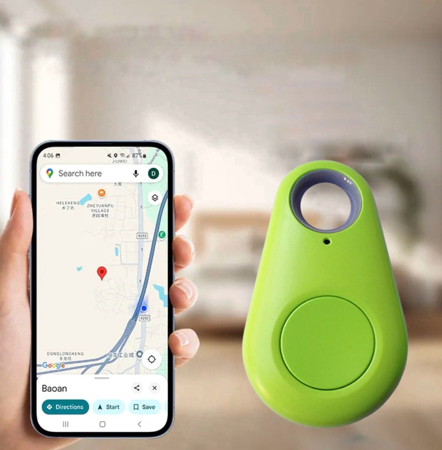KidLocate | Mini GPS-trackingapparaat voor kinderen met realtime locatiebepaling & SOS-functie