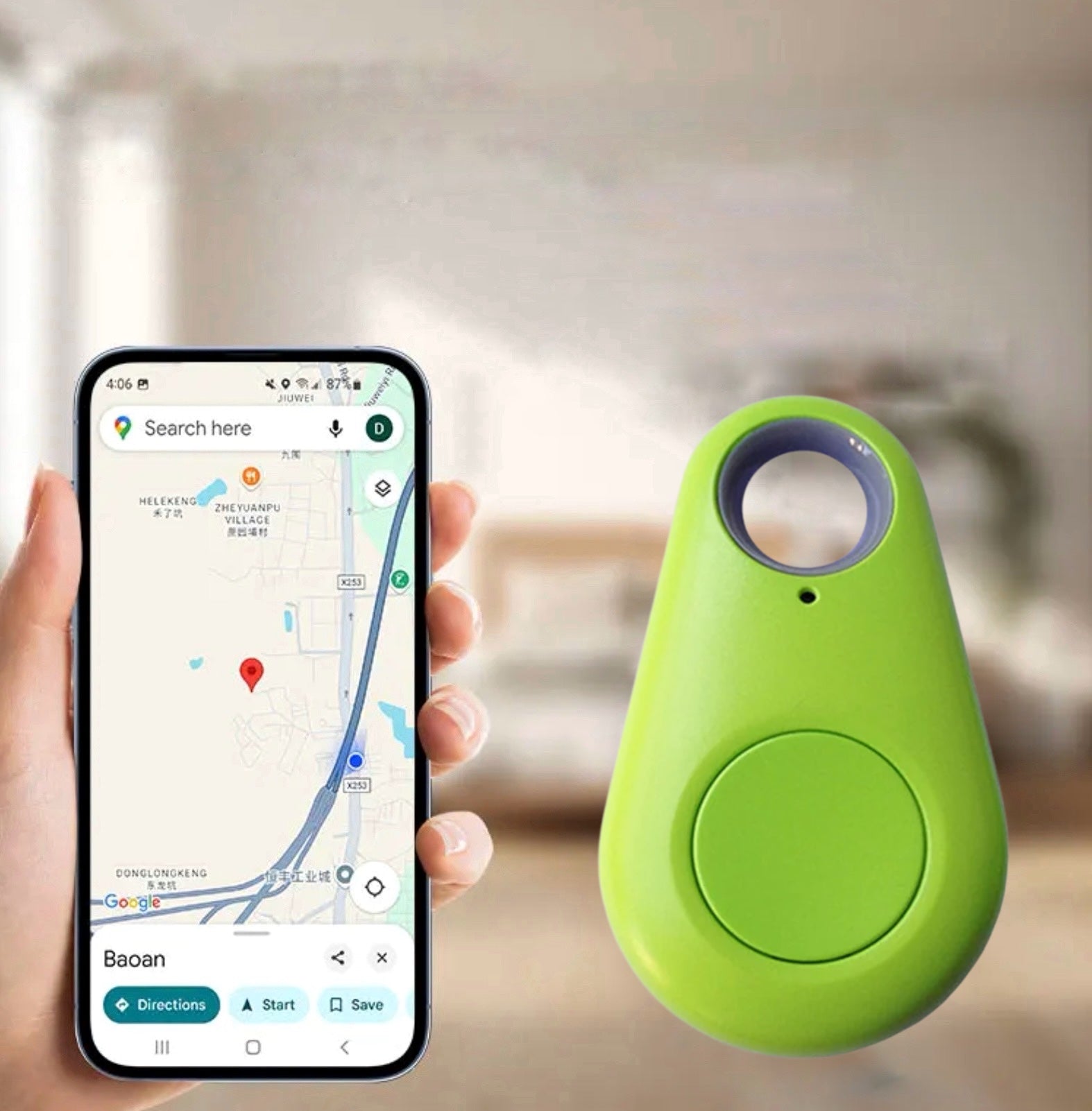 KidLocate | Mini GPS-trackingapparaat voor kinderen met realtime locatiebepaling & SOS-functie