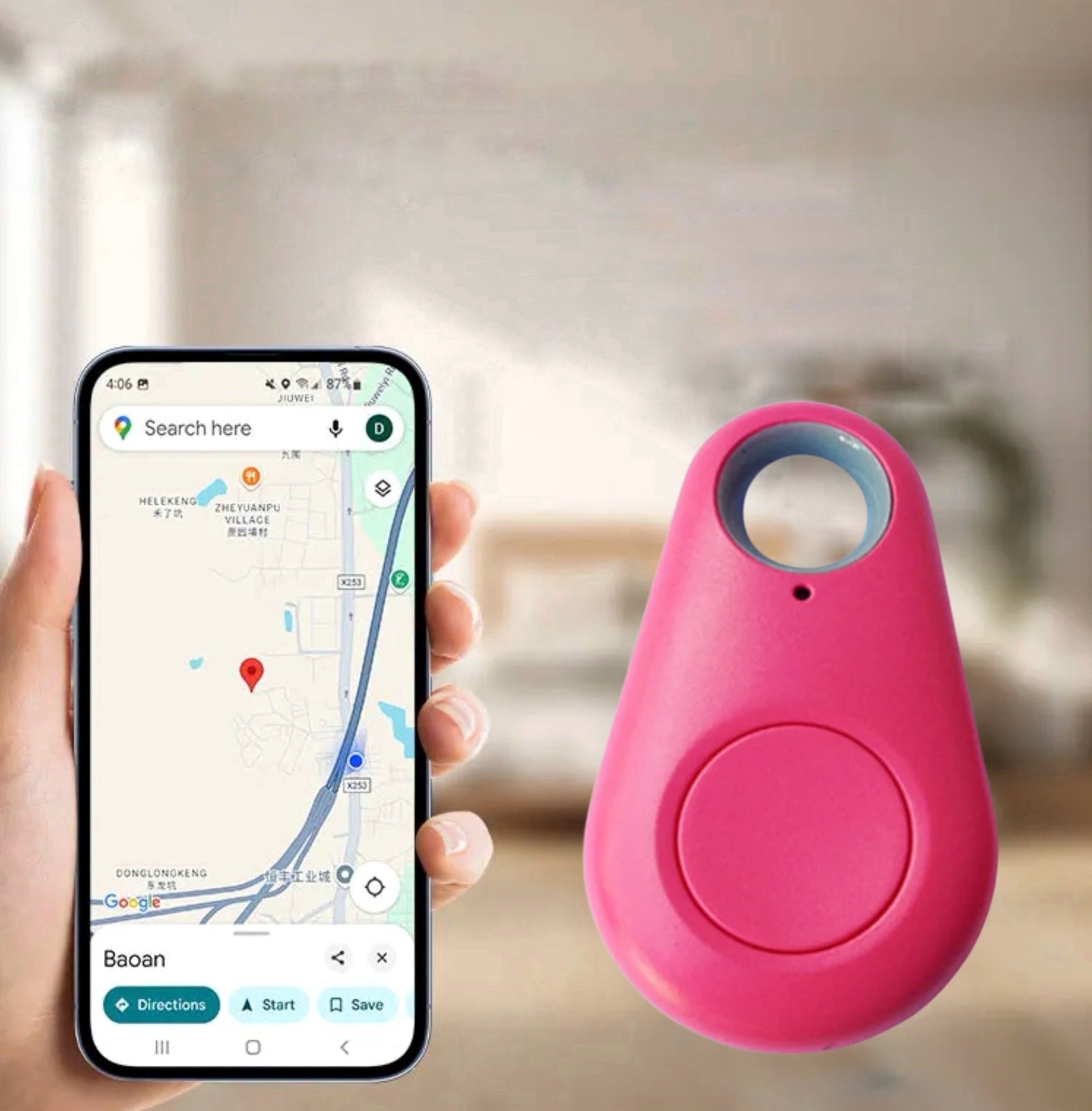 KidLocate | Mini GPS-trackingapparaat voor kinderen met realtime locatiebepaling & SOS-functie