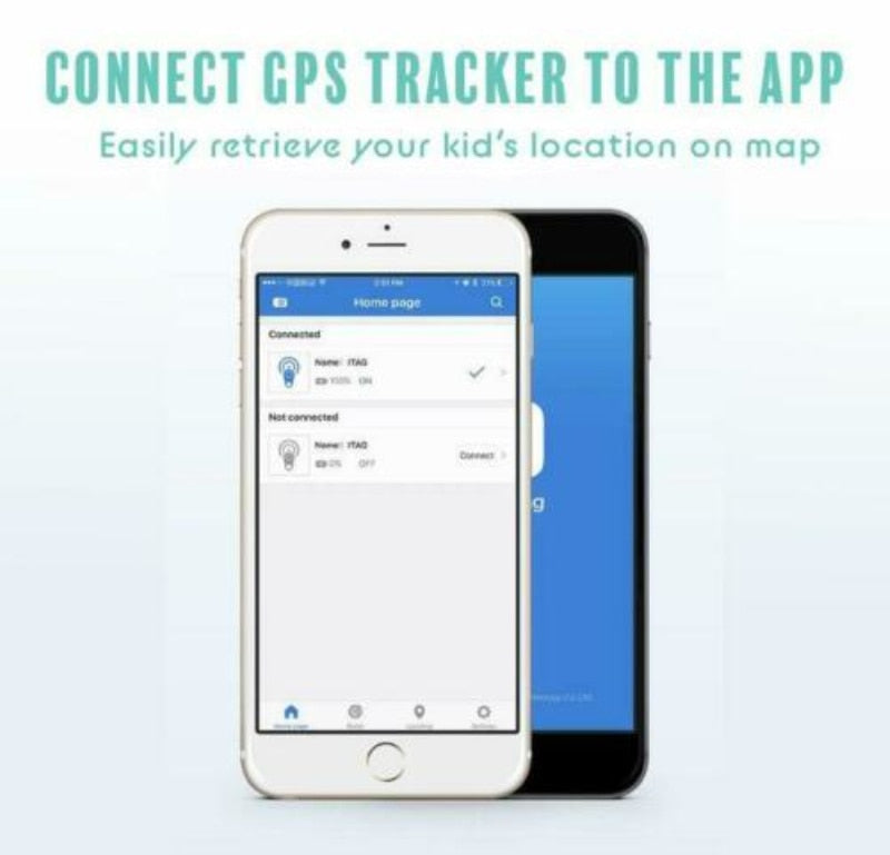 KidLocate | Mini GPS-trackingapparaat voor kinderen met realtime locatiebepaling & SOS-functie