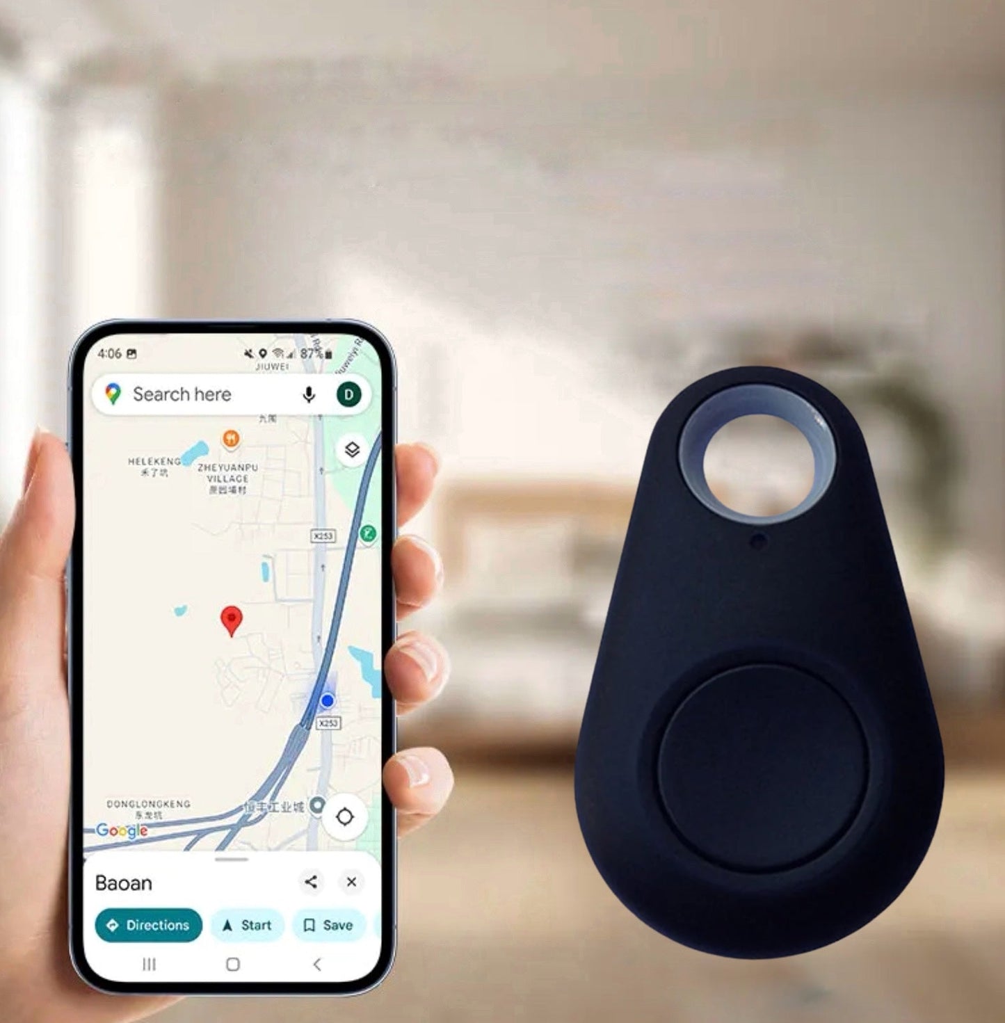 KidLocate | Mini GPS-trackingapparaat voor kinderen met realtime locatiebepaling & SOS-functie