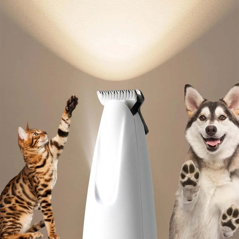 Huisdierhaartrimmer | LED-licht | Waterdicht & Geluidsarm
