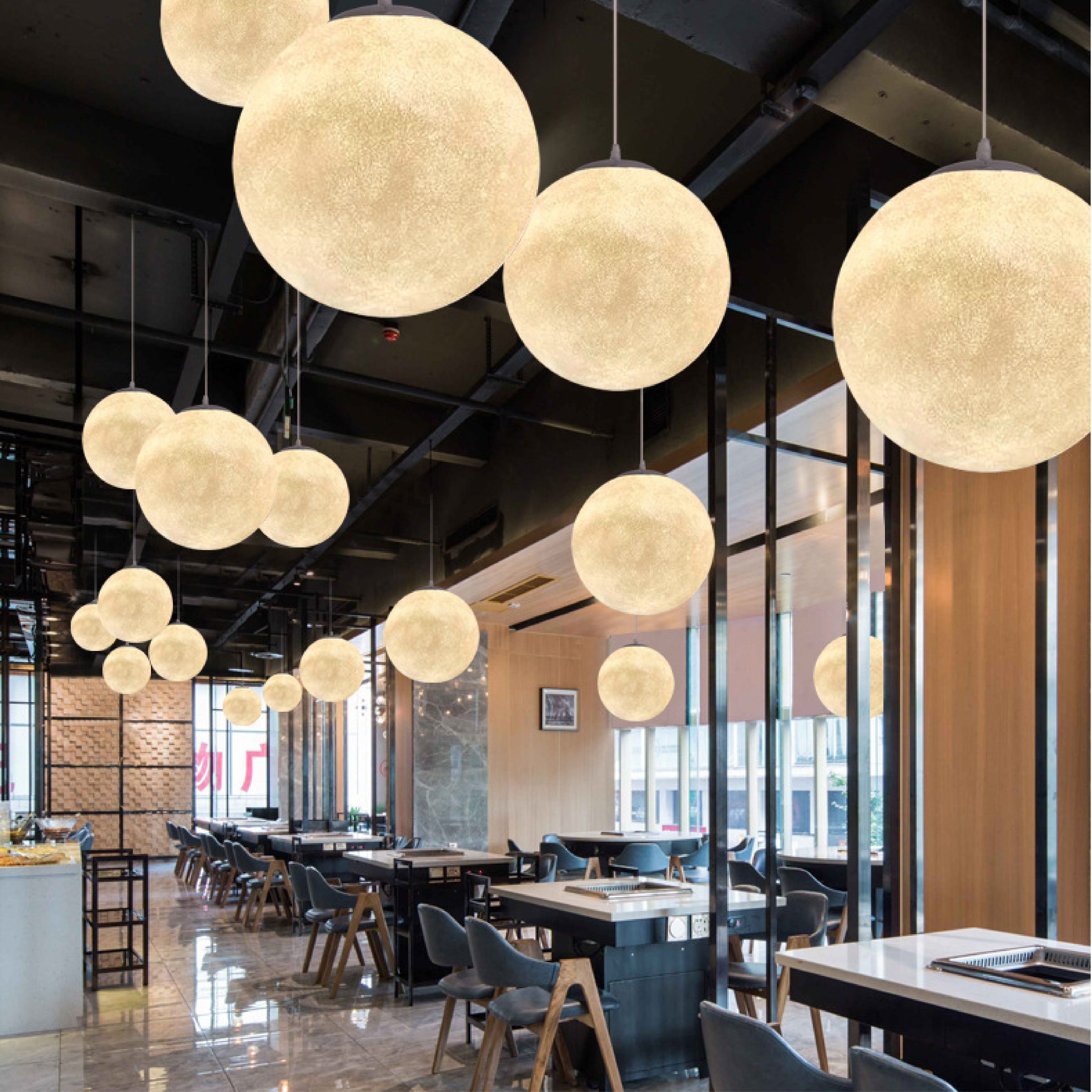 Lunar Glow Maan Hanglamp