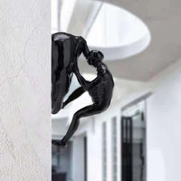 Klimmende Wandstandbeelden 3D Ontwerp | Eenvoudige Installatie