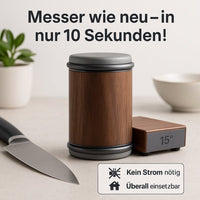 Messerscherper | Eenvoudig messen slijpen | Zwilling messerblokken | Slijpsteen | KlingenKraft
