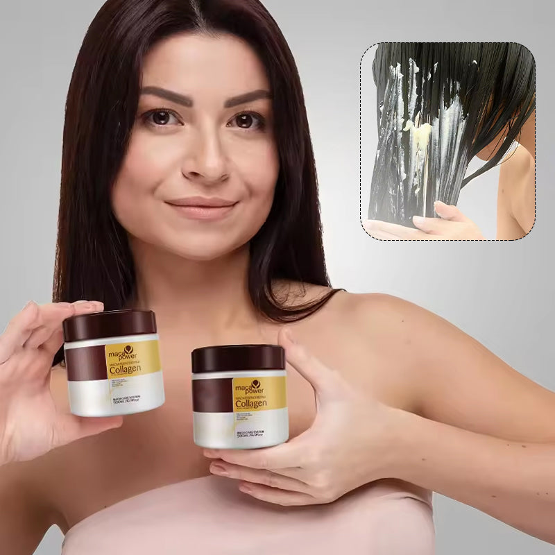 Collageen Haarmasker - Frisse Haarverzorging | Stop Frizz en Droog Haar