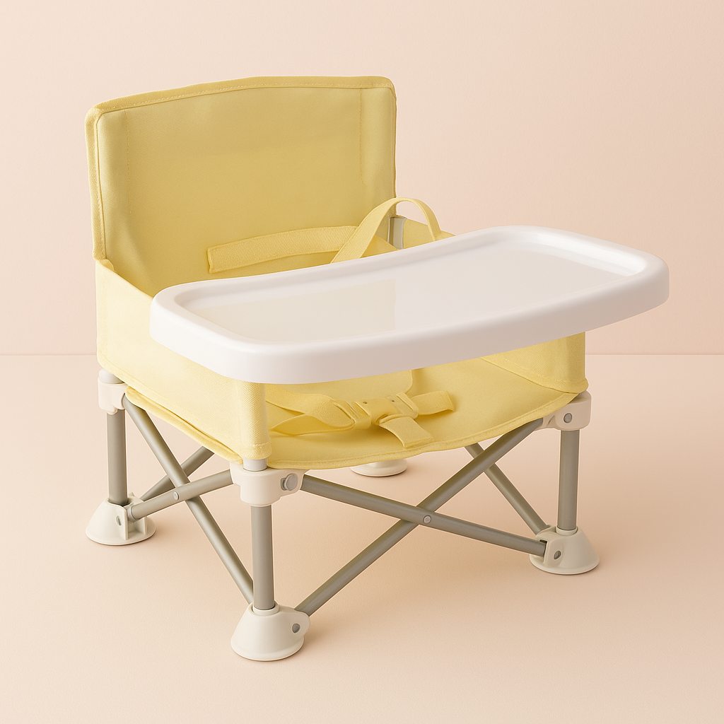 Comfortabele Kinder Campingstoel met Inclusief Tafel