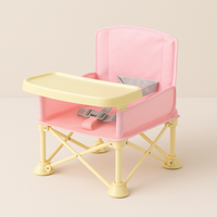 Comfortabele Kinder Campingstoel met Inclusief Tafel