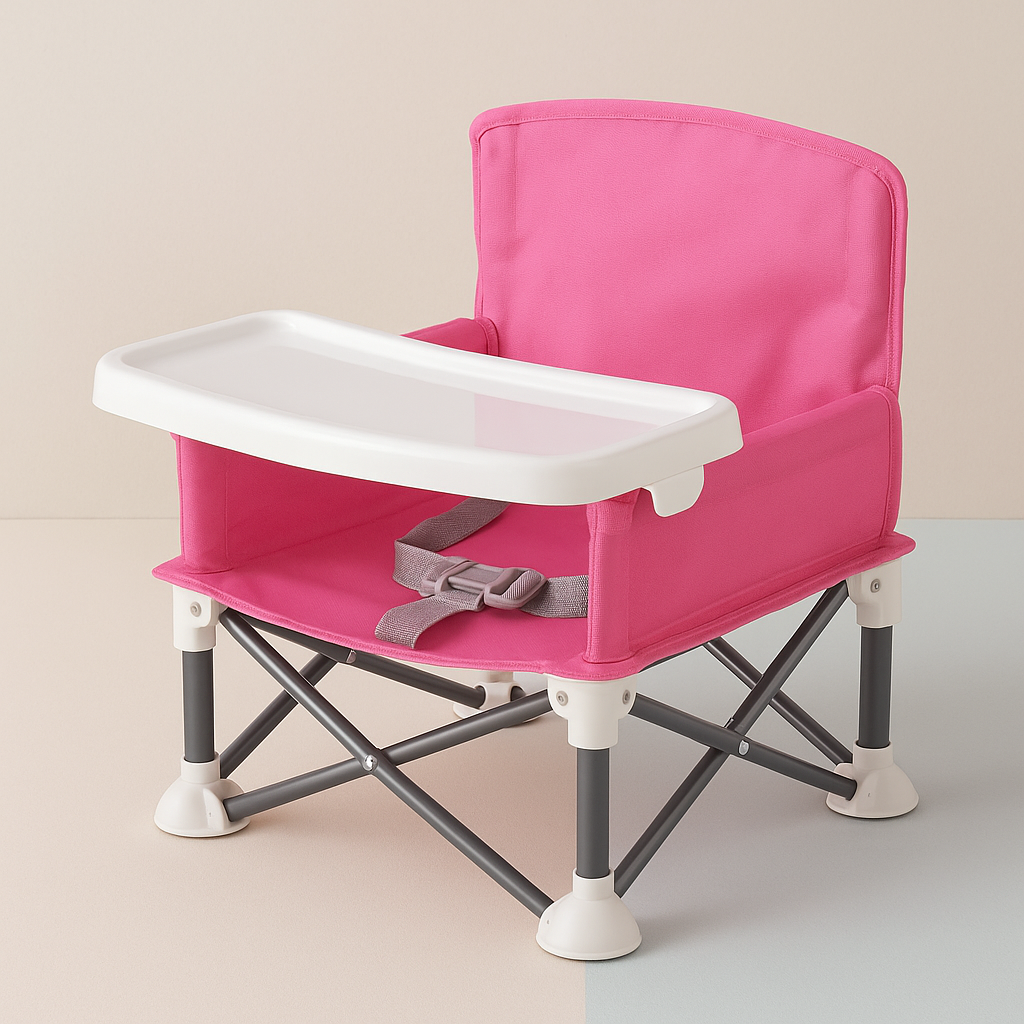 Comfortabele Kinder Campingstoel met Inclusief Tafel