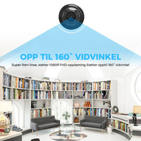 Mini WIFI-camera - 1080P HD - Nachtzicht - Bewegingdetectie