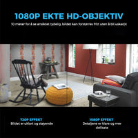 Mini WIFI-camera - 1080P HD - Nachtzicht - Bewegingdetectie
