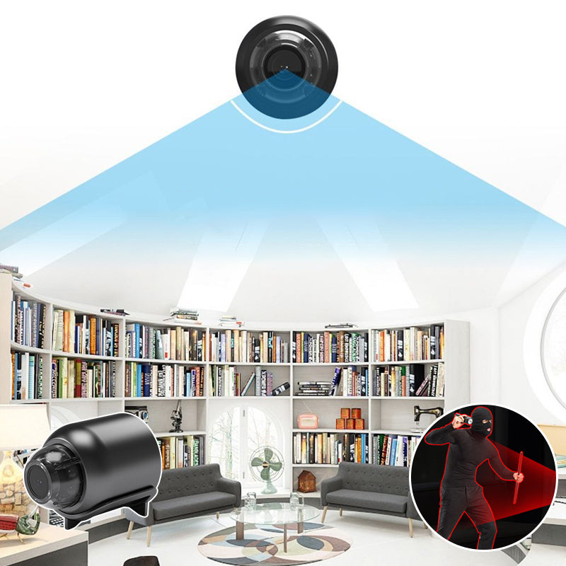 Mini WIFI-camera - 1080P HD - Nachtzicht - Bewegingdetectie