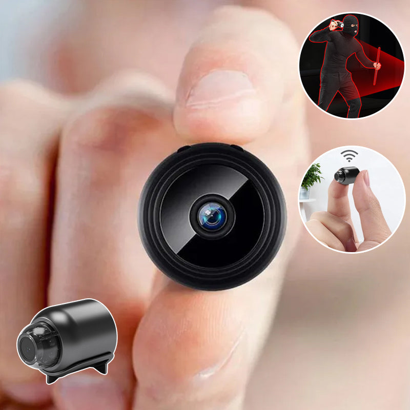 Mini WIFI-camera - 1080P HD - Nachtzicht - Bewegingdetectie