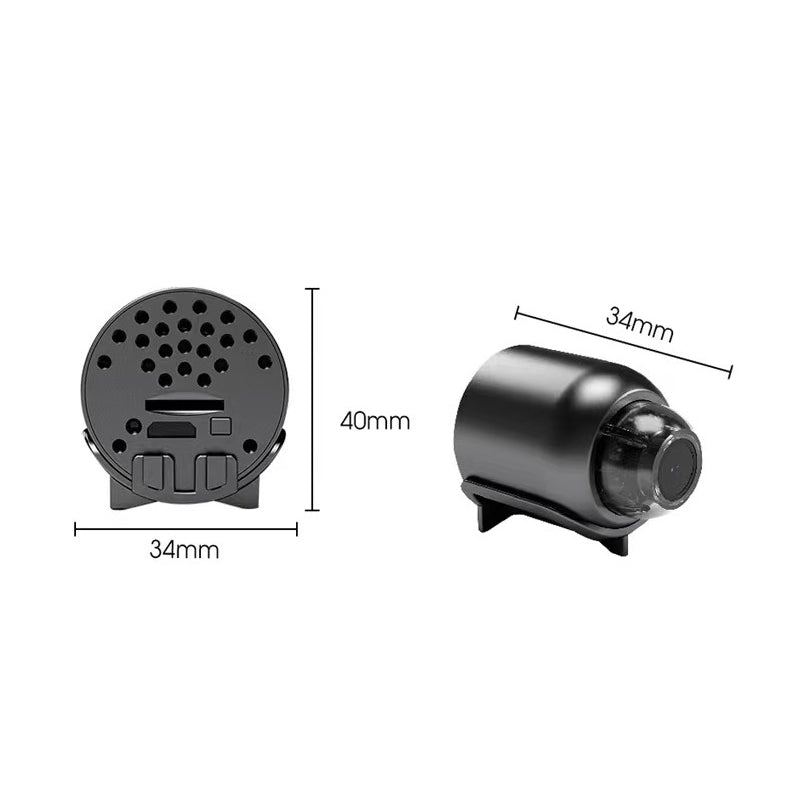 Mini WIFI-camera - 1080P HD - Nachtzicht - Bewegingdetectie