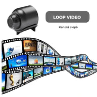Mini WIFI-camera - 1080P HD - Nachtzicht - Bewegingdetectie