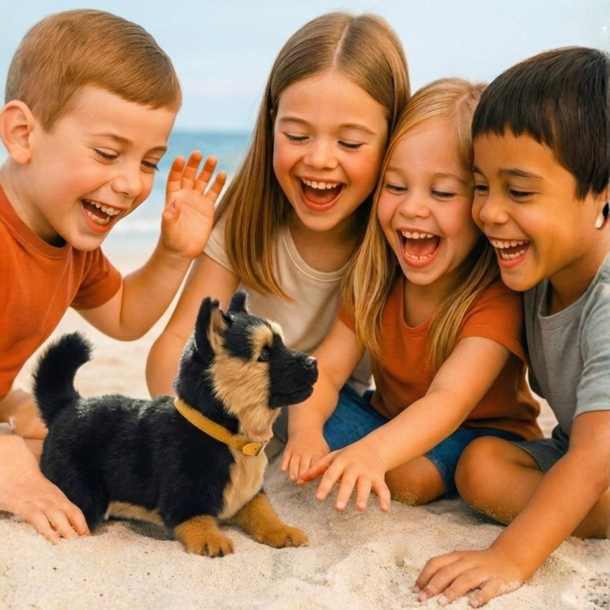 Interactieve Robot Puppy met Realistische Bewegingen voor Speelse Plezier