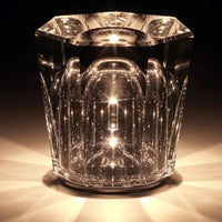 Kristallen Tafellamp VÉLORIA | Diamantoptiek & 360° Lichtspel | Draadloos & Oplaadbaar via USB | Tot 12 uur Lichtduur