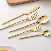 LumiDine 30-delig Premium Bestekset | RVS | Modern Design | Voor 6 Personen | Duurzaam & Vaatwasserbestendig