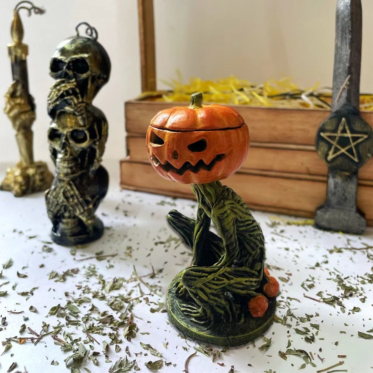 Halloween Decoratie | Pompoen Decoratie | Griezel Decoratie | PompoenGrimm