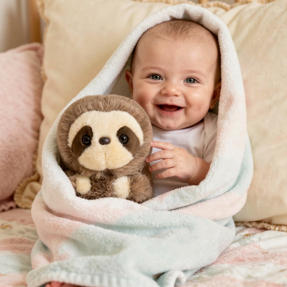 Knuffeldieren voor baby's | Mini Luiaard Knuffeldier | MiniFauli