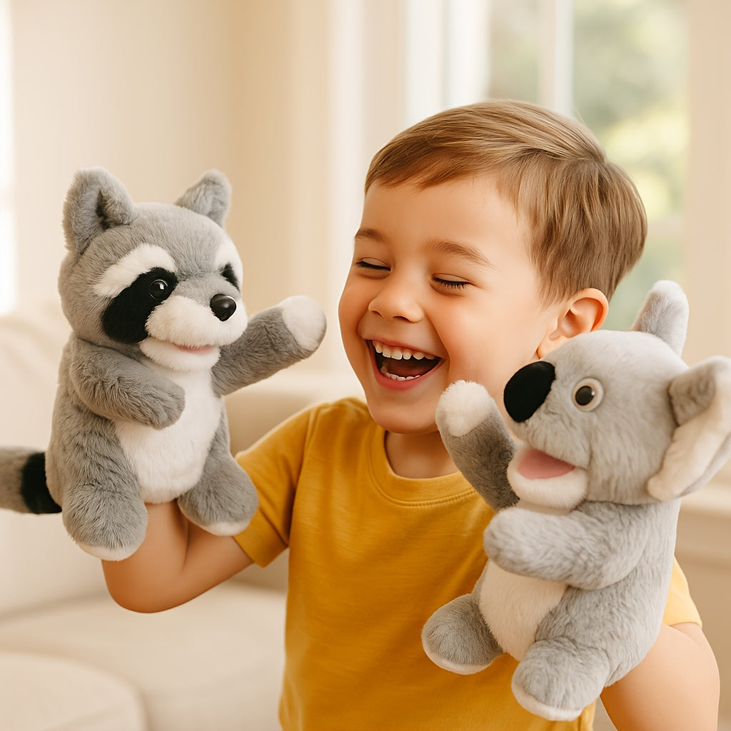 Knuffeldier Handpop | Pluche Dier voor Kinderen | HandVriend