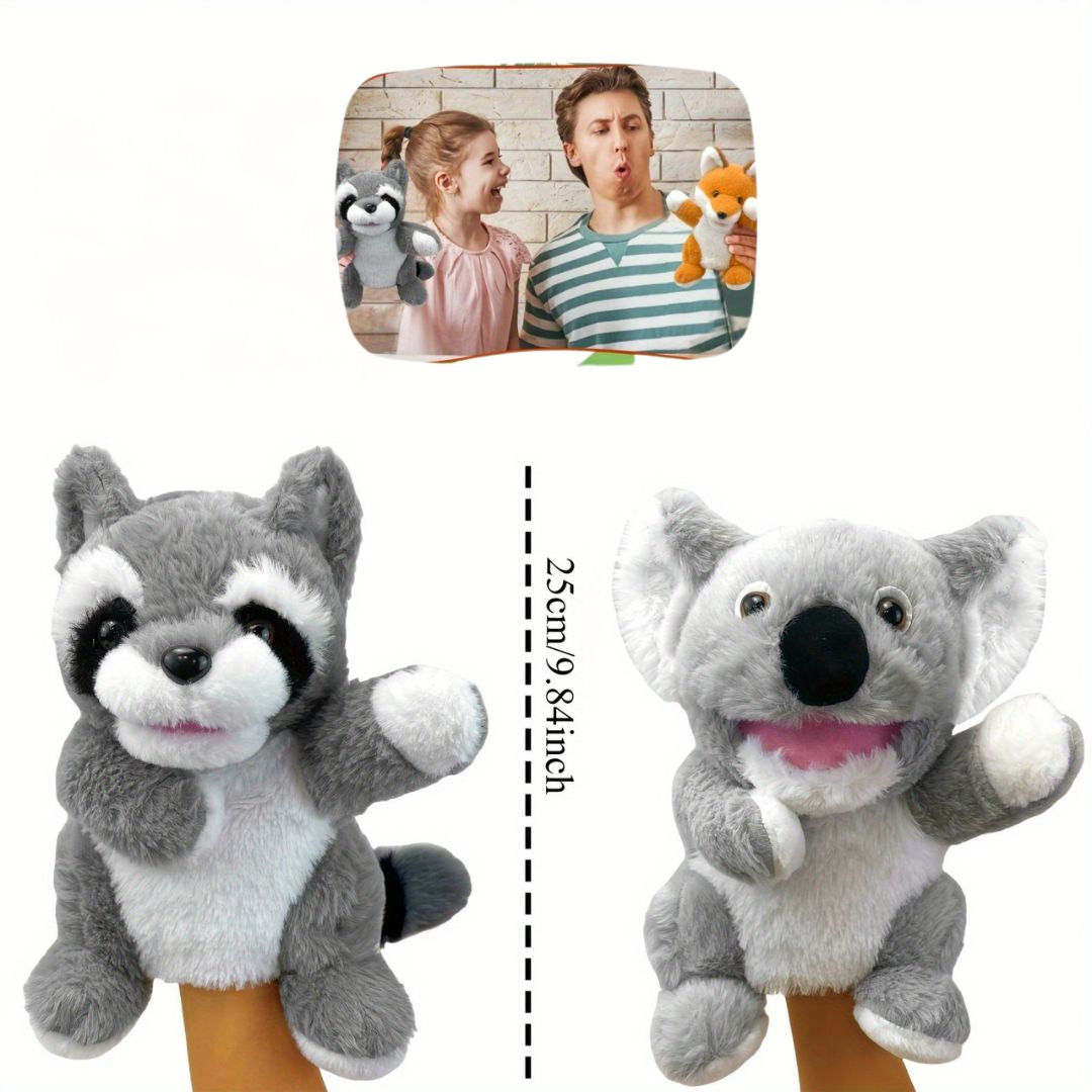 Knuffeldier Handpop | Pluche Dier voor Kinderen | HandVriend