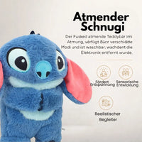 Knuffeldier met ademfunctie voor baby's en kinderen | Rustgevend pluche dier | Schnugi