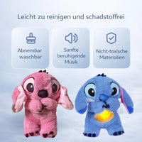 Knuffeldier met ademfunctie voor baby's en kinderen | Rustgevend pluche dier | Schnugi