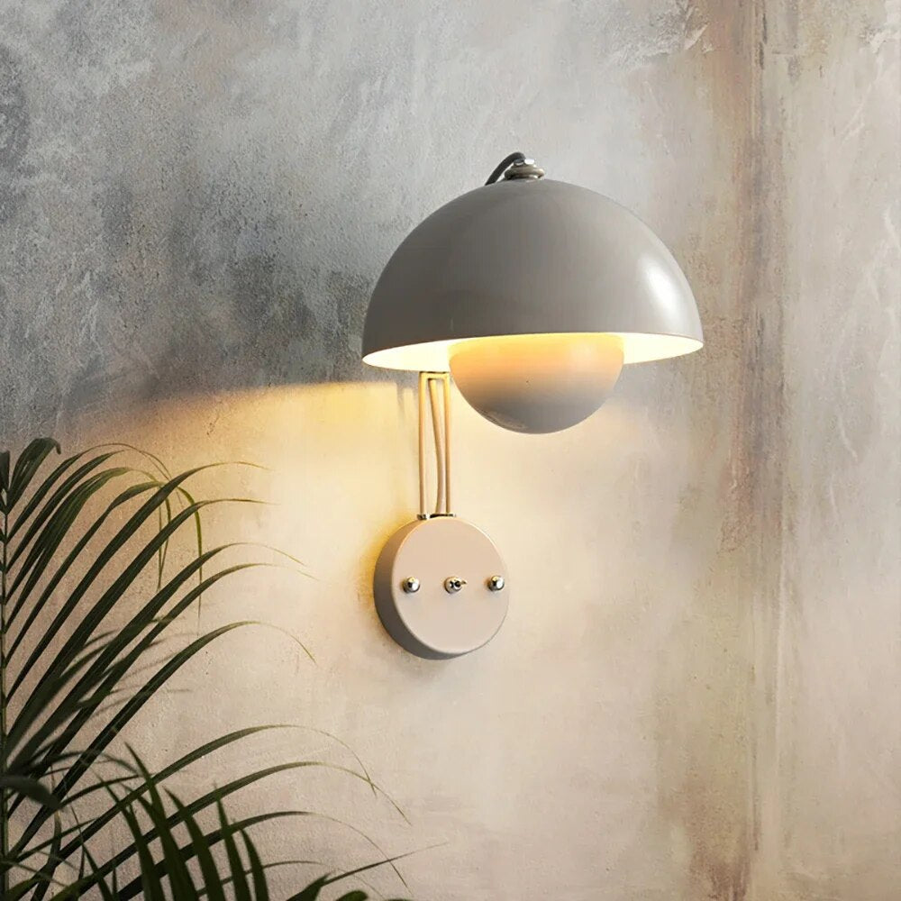 MushroomGlow - Elegante wandlamp voor een betoverend interieur