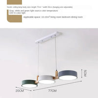 Noordse Multi-Light Flush Plafondlamp Voor Keuken En Eetruimtes
