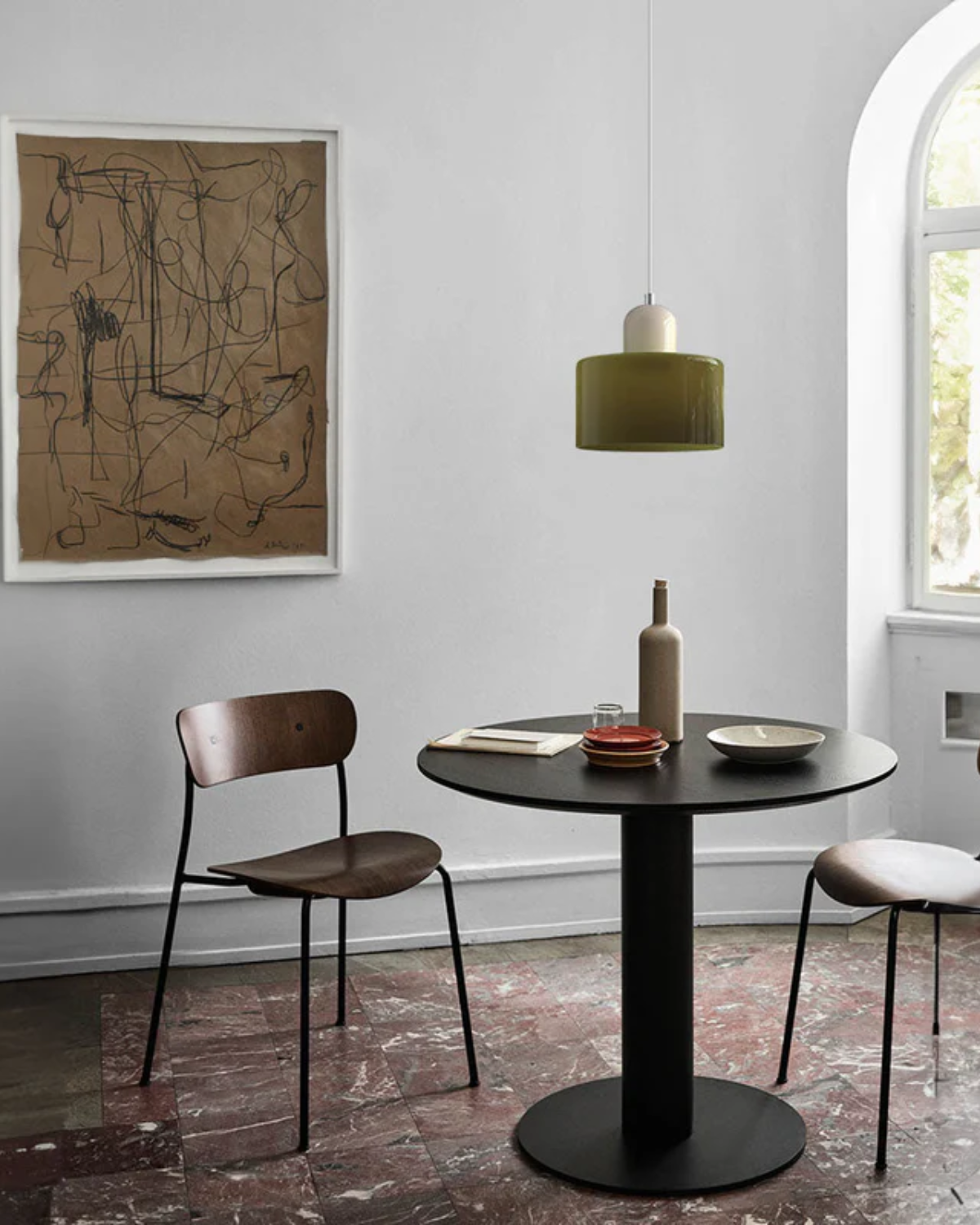 Elegante Hanglamp met Sculpturale Vorm