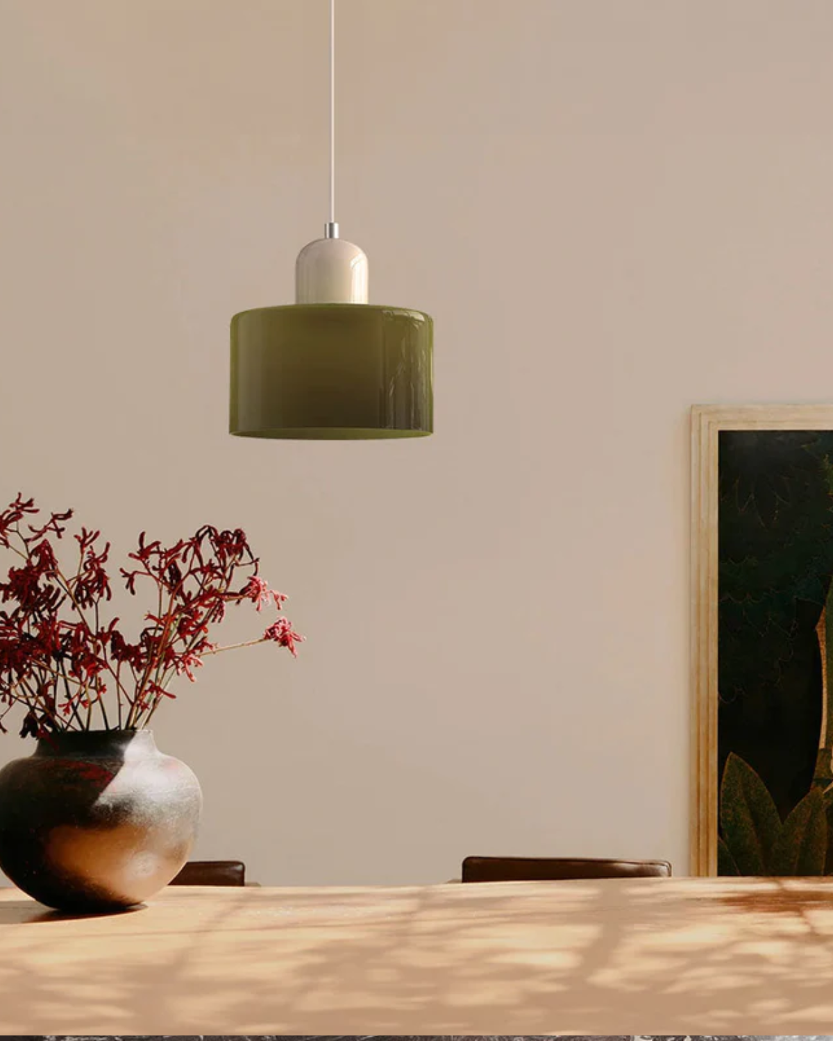 Elegante Hanglamp met Sculpturale Vorm