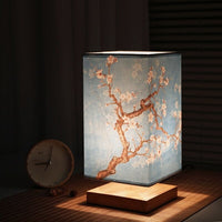 Papieren Tafellamp | Japans Scandinavische Stijl | Warm Licht