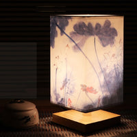 Papieren Tafellamp | Japans Scandinavische Stijl | Warm Licht
